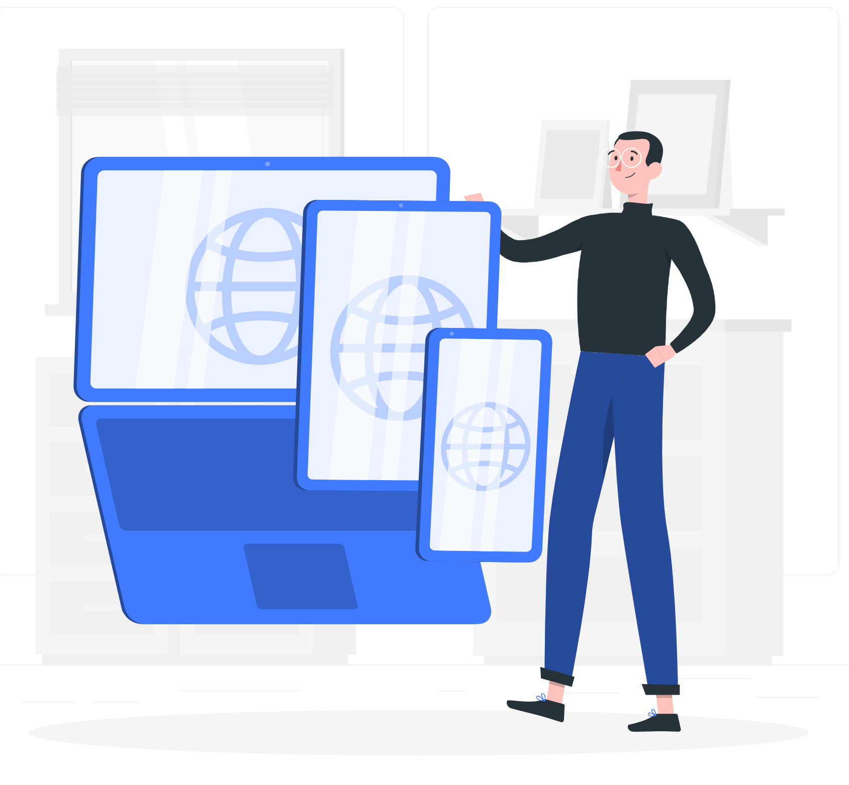 Digital Innovation Illustration